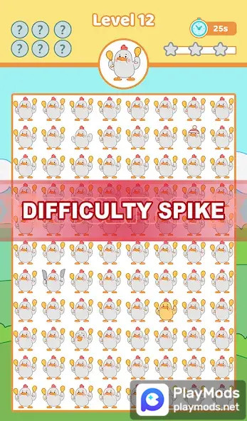 Odd One Out: Find Sticker(No Ads) screenshot image 5_playmods.net