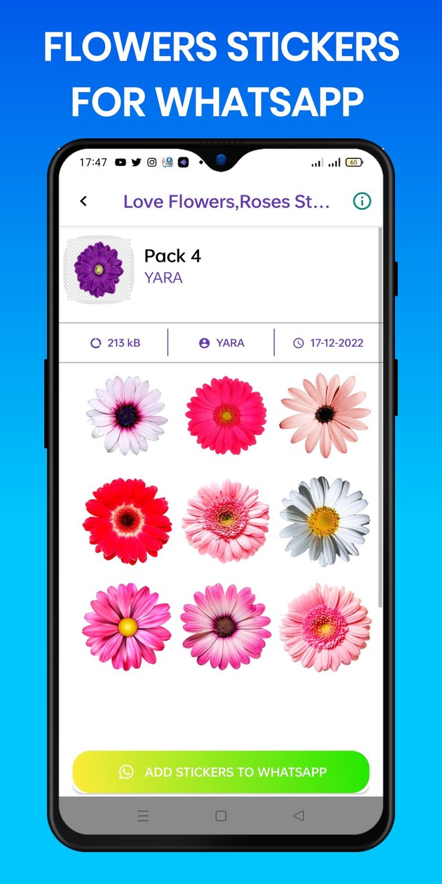 Love Flowers & Roses Stickers_playmods.net