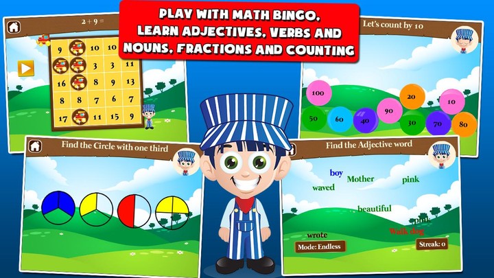 Kids Train Games for 1st-Grade_playmods.net
