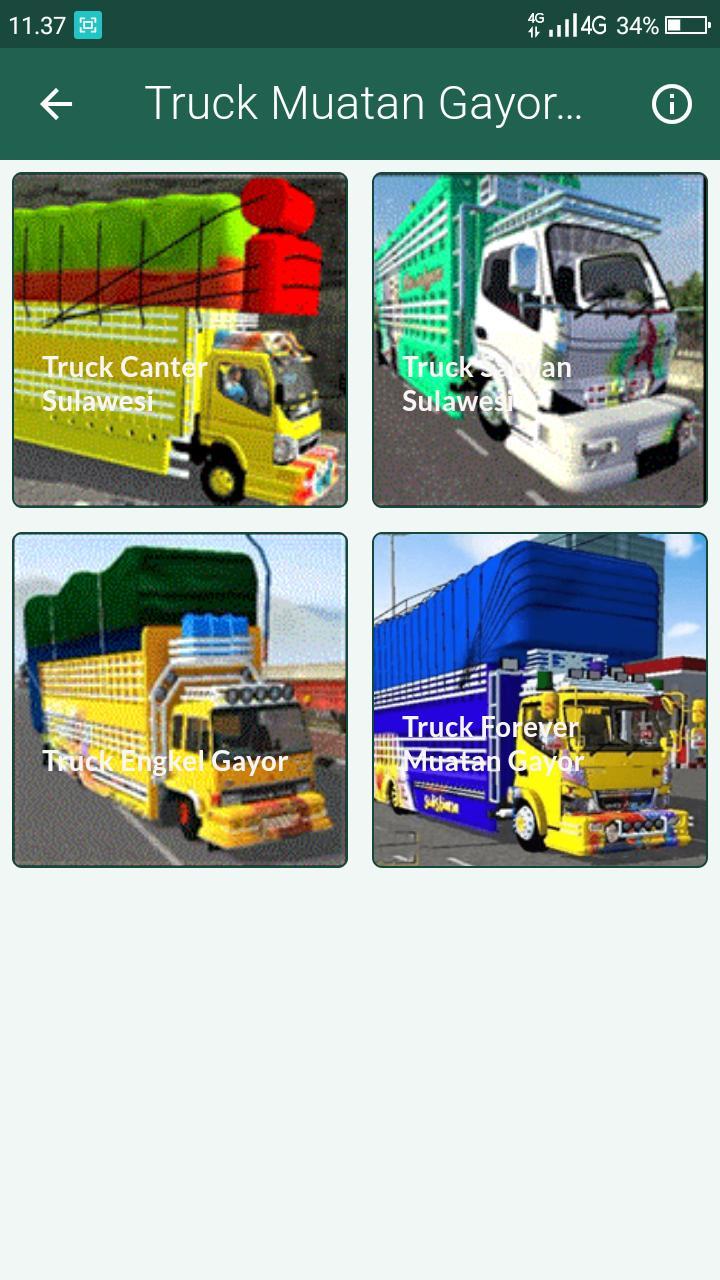Mod Truk Sulawesi Muatan Gayor_playmods.net