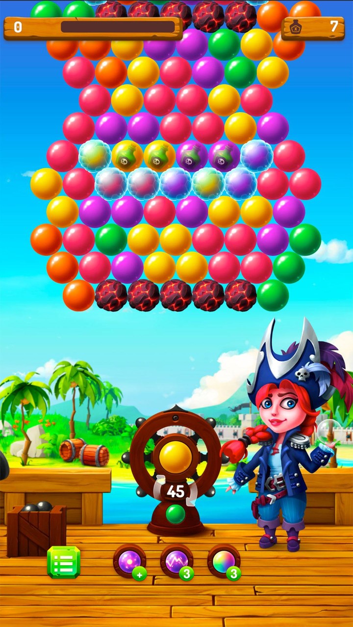 Pirates Bubble Shooter_playmods.net
