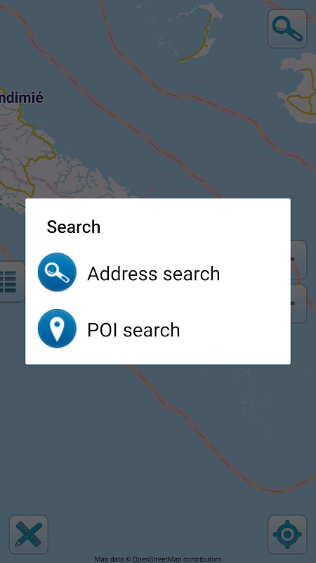 Map of New Caledonia offline_playmods.net