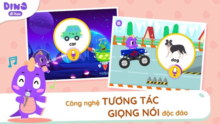 Dino Đi học_playmods.net
