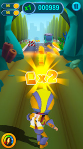 Super Hero Vir The Robot Dash(No ads) screenshot image 2_playmods.net