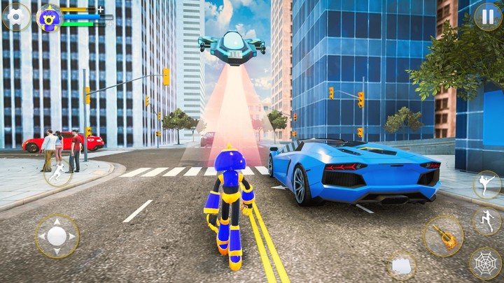 Blue Monster Hedgehog Game_playmods.net