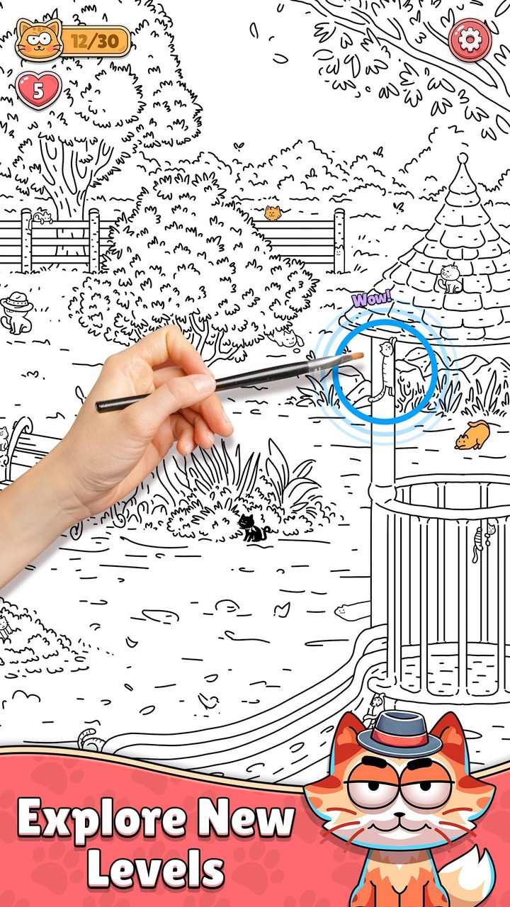 Find The Cat - Spot It!_playmods.net