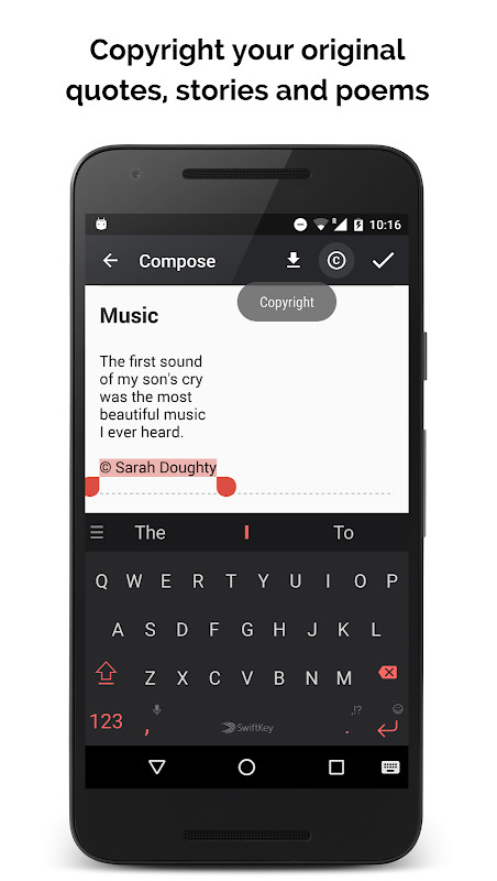 Miraquill: Write Quotes, Poems_playmods.net