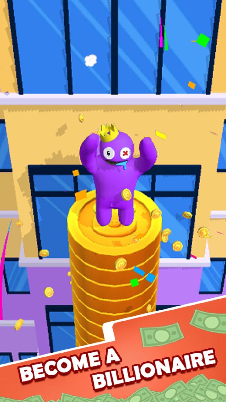 Rainbow Runner: Money Run 3D_playmods.net