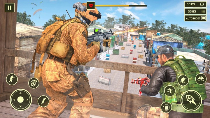 FPS Gun War Shooting Games 3D‏_playmods.net