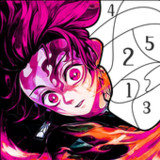 Demon Slayer Color by Number(अधिकारी)1.1_playmods.net