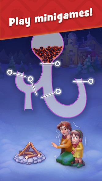 Gardenscapes(Unlimited Money) screenshot image 1_playmods.net