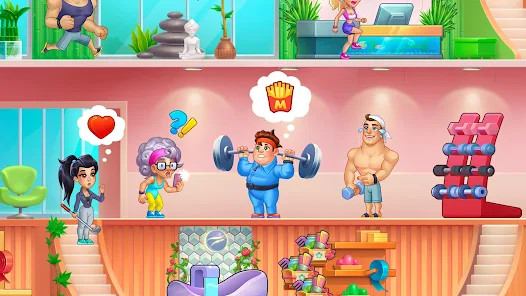 Gym Mania: Idle gym tycoon(असीमित धन) screenshot image 3_playmods.net