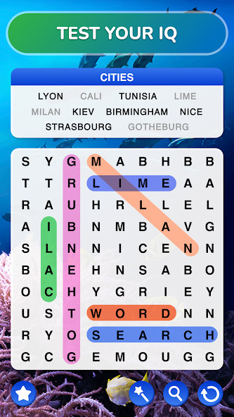 Word Search - Word Puzzle Game(mod) screenshot image 5_playmods.net