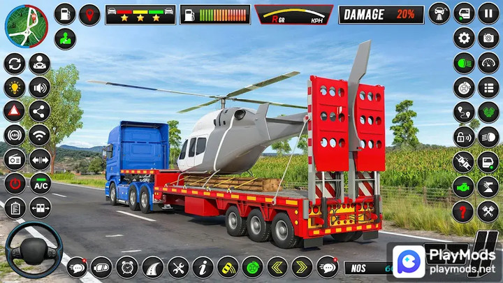 Euro Truck Game Truck Driving(Unlimited Resources) screenshot image 3_playmods.net