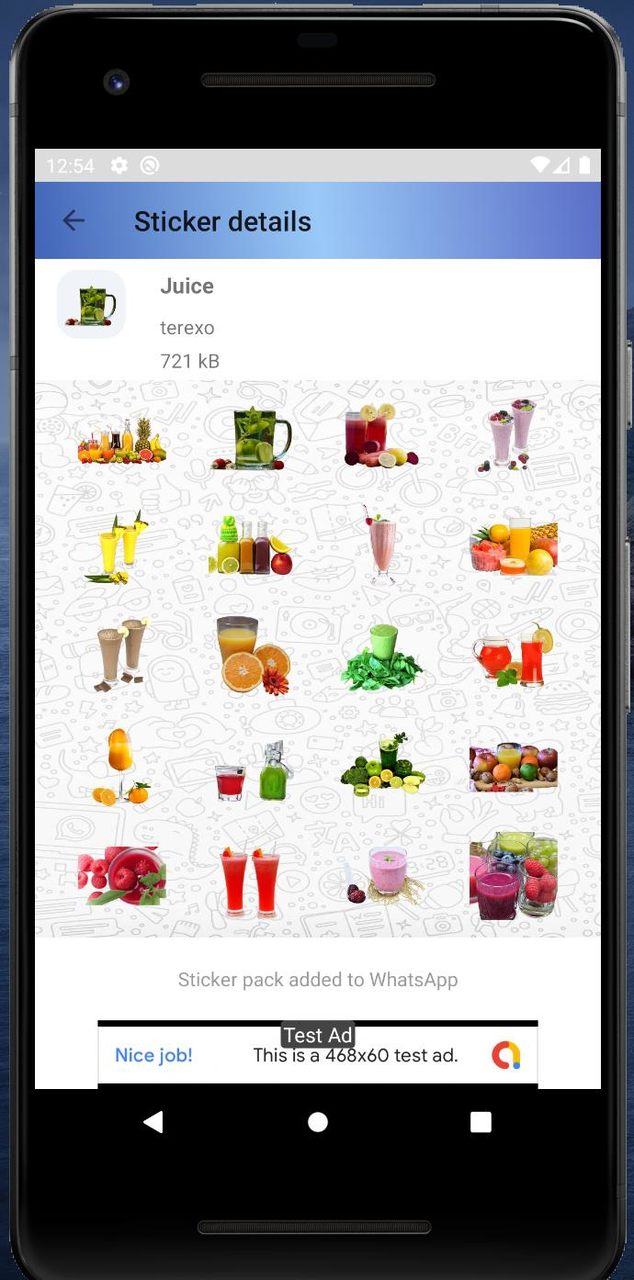 Top food stickers_playmods.net