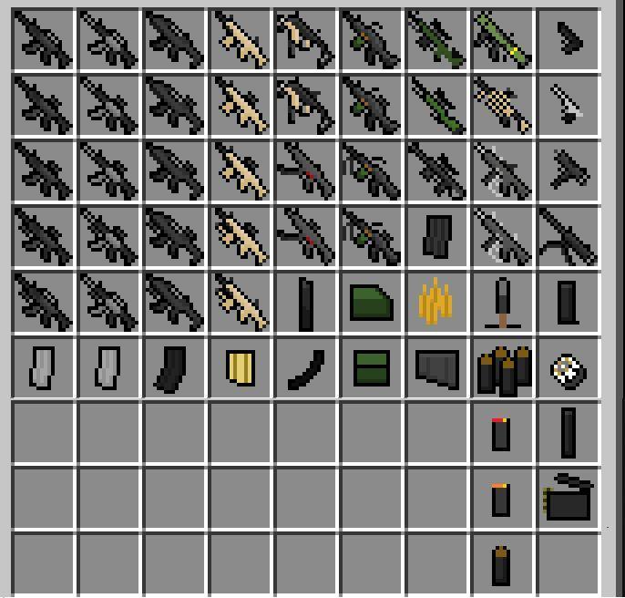 Gun Mod for Minecraft_playmods.net