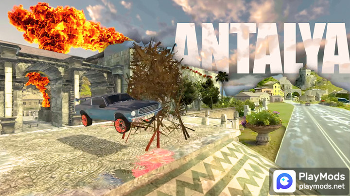 Car Parking Parkour: Antalya(Unlimited Resources) screenshot image 2_playmods.net