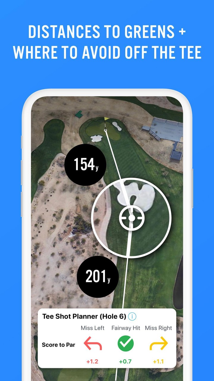 Golf GPS 18Birdies Scorecard_playmods.net