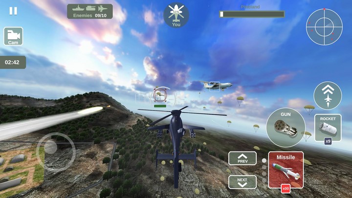 Helicopter Simulator: Warfare(Unlimited Coins) screenshot image 4_playmods.net