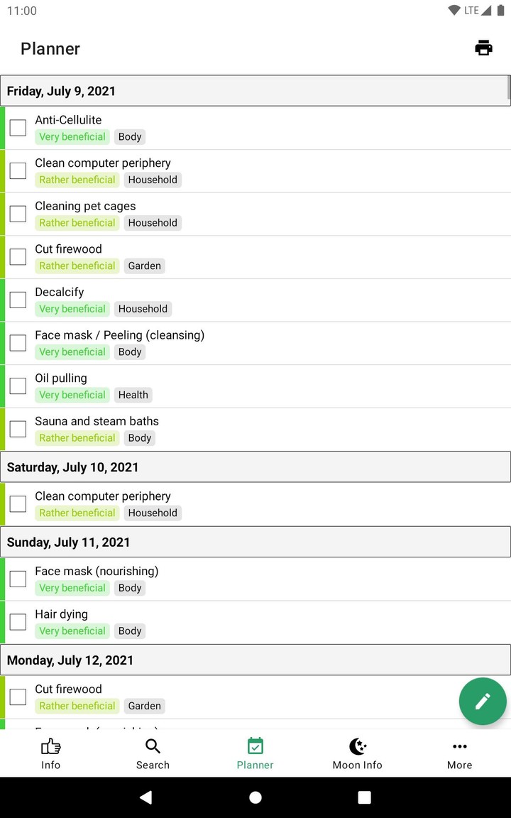 Moon Calendar - Moony_playmods.net