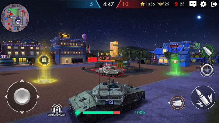 Tank Warfare: PvP Battle Game_playmods.net