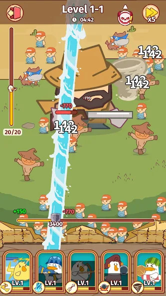 Duck Wars: Idle Casual Game(No Ads Free Rewards) screenshot image 4_playmods.net