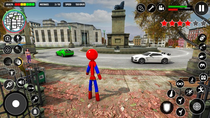 Stickman Rope Hero-Spider Game_playmods.net
