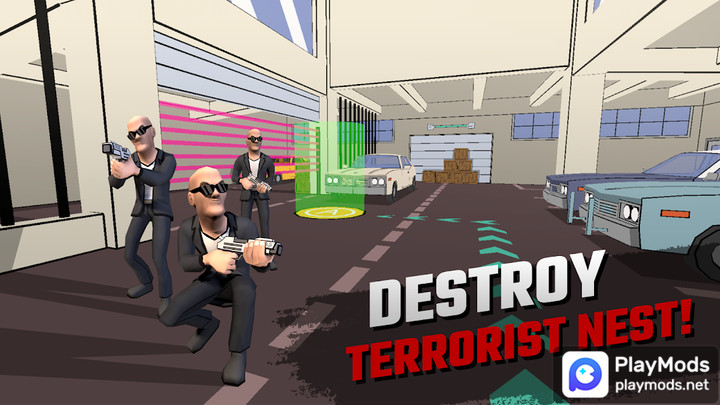 FPS Shooter game: Miss Bullet(Unlimited currencies) screenshot image 1_playmods.net