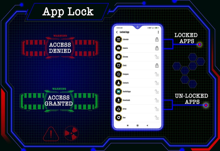 Modern Launcher 2022 - AppLock_playmods.net