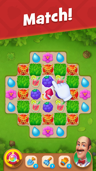 Gardenscapes(Unlimited Money) screenshot image 4_playmods.net