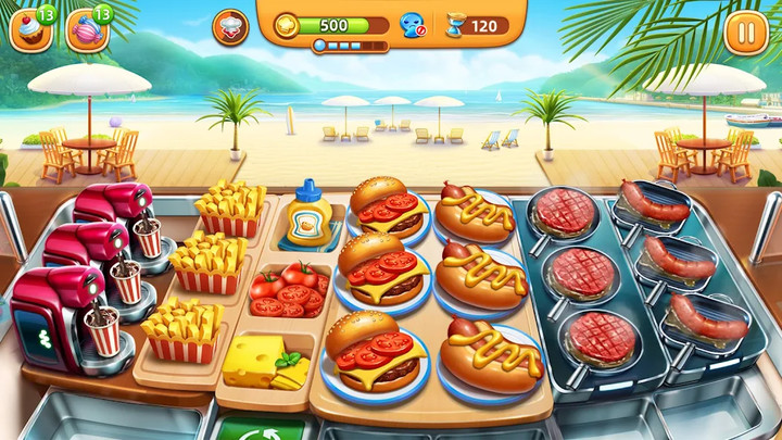 Cooking City: Restaurant Games(Unlimited Diamonds) screenshot image 1_playmods.net
