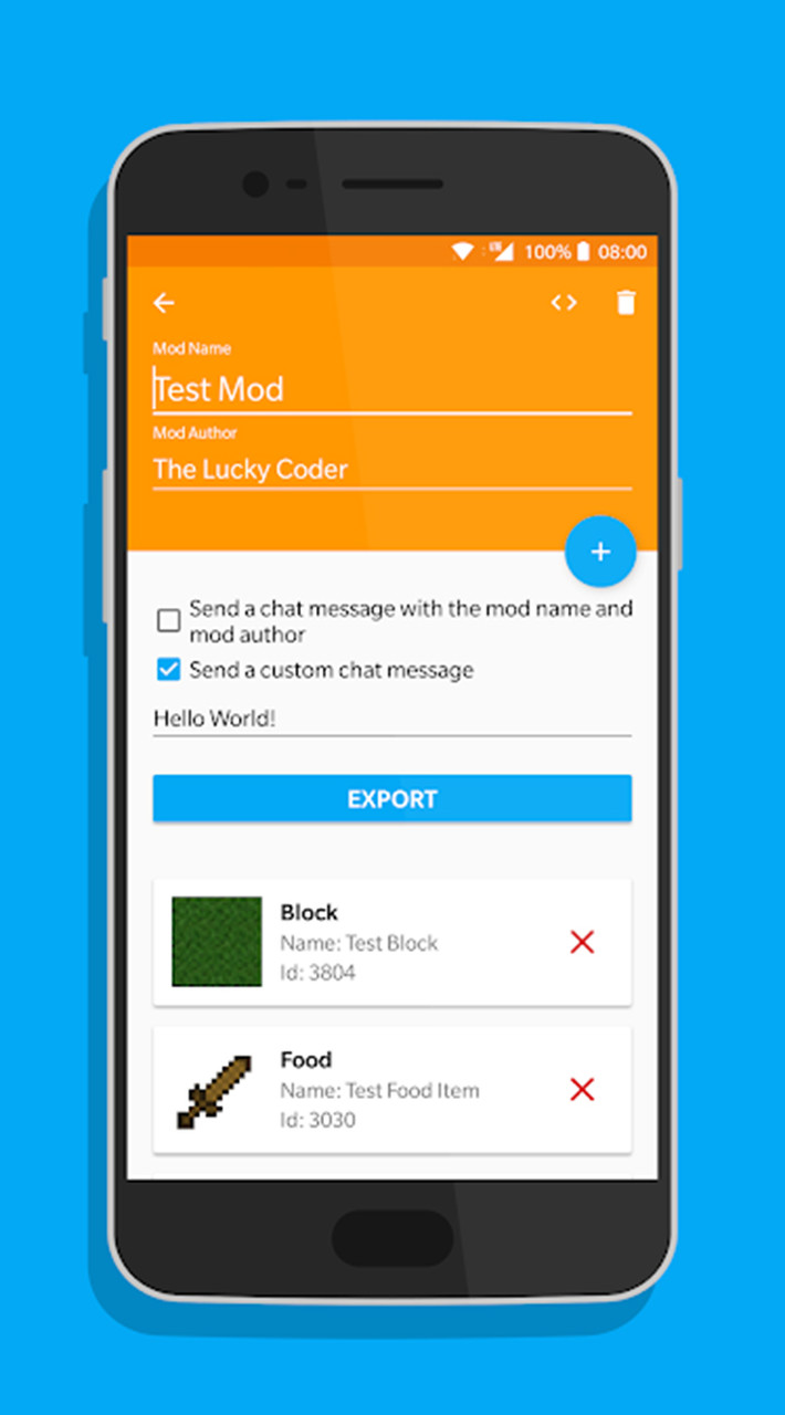 Mod Maker Pro for Minecraft PE(Paid for free) screenshot image 2_playmods.net