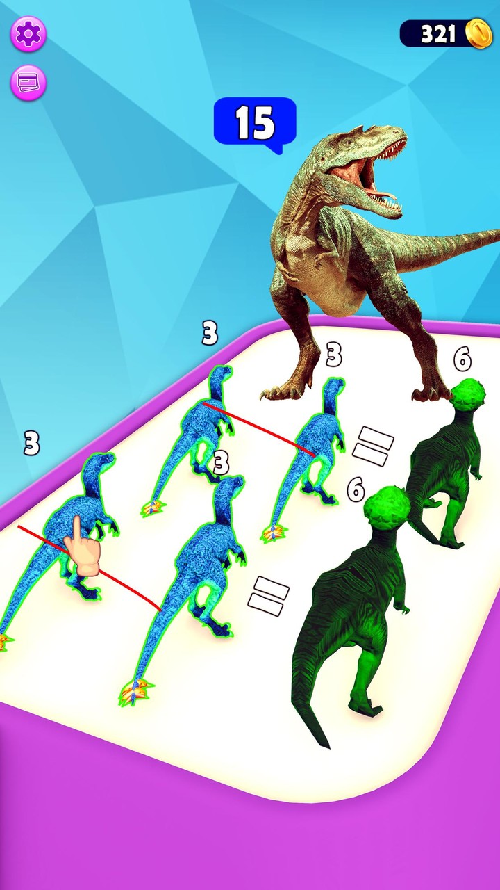 Dinosaur Merge Battle Fight_playmods.net