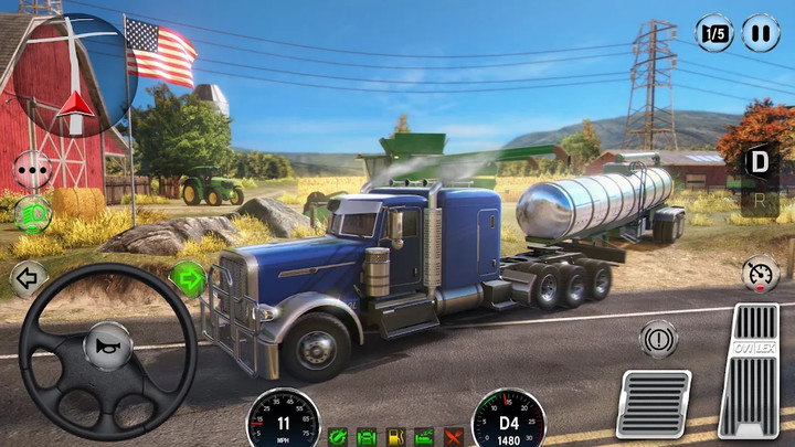 Truck Simulator Drive USA: EVO(No Ads Free Rewards) screenshot image 1_playmods.net