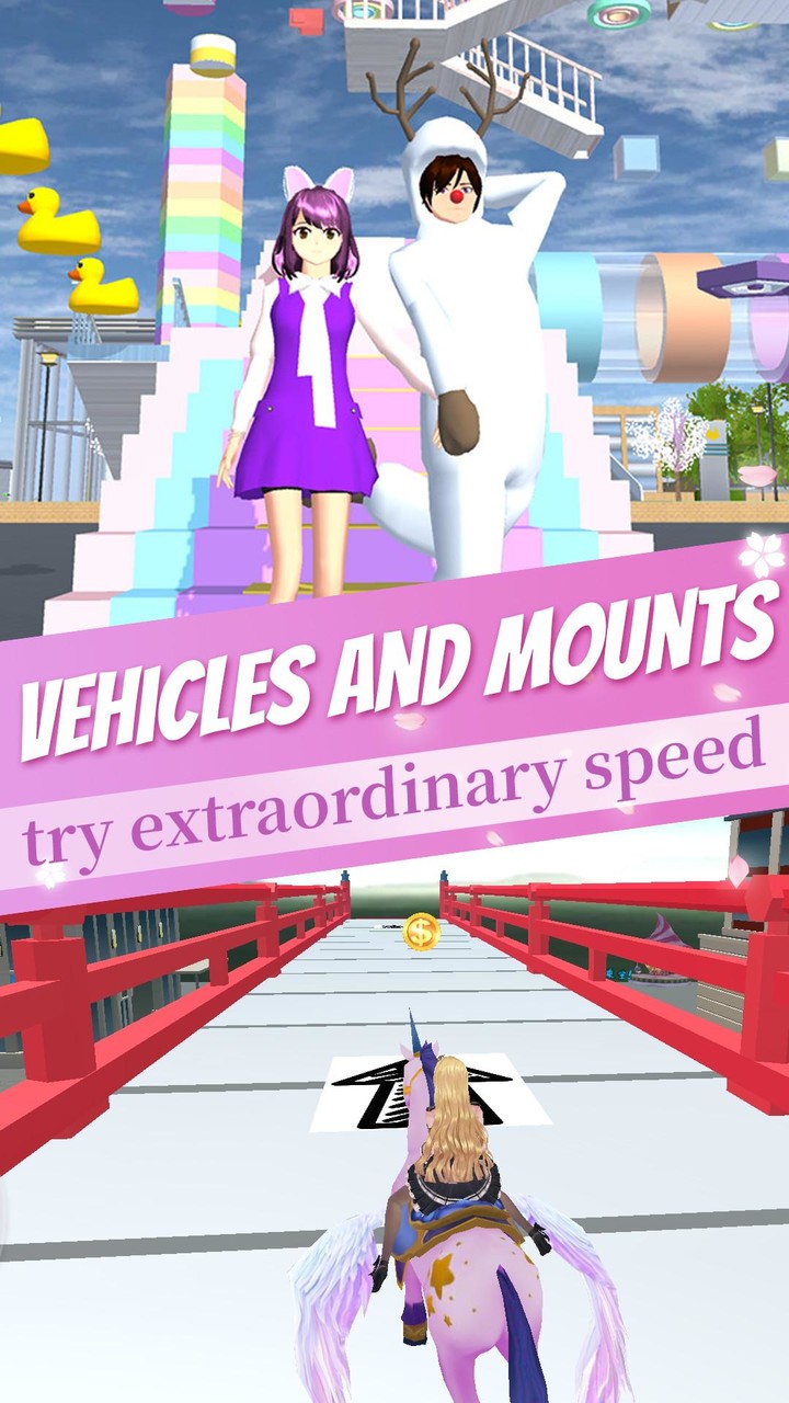 Anime Sakura Girl Parkour Race_playmods.net