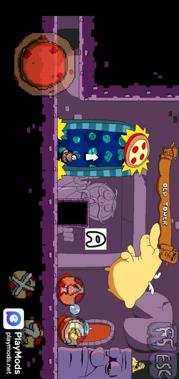Pizza Tower(Player made) screenshot image 2_playmods.net
