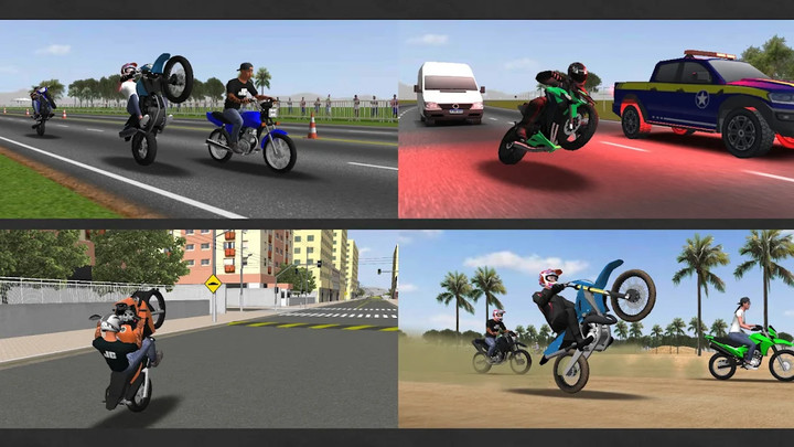 Moto Wheelie 3D(Mod Menu/Recommend) screenshot image 1_playmods.net
