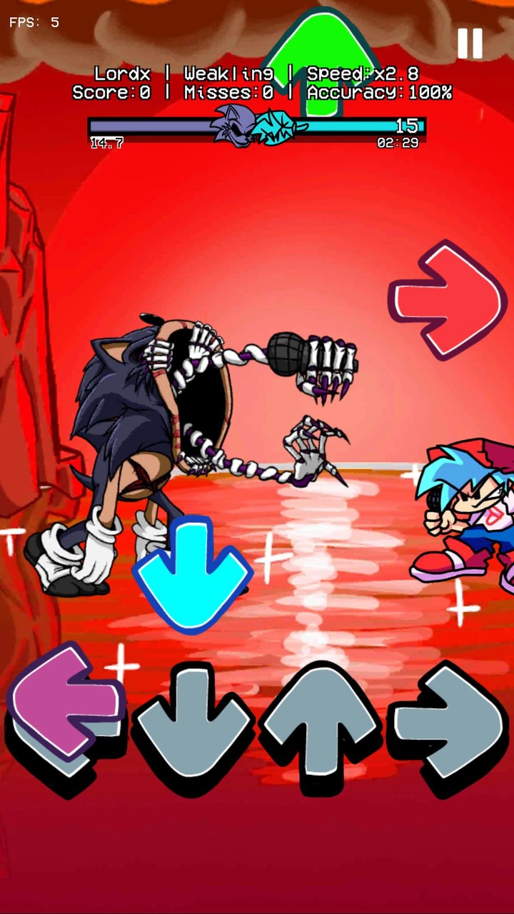 FNF Lord X Wrath Funkin Mod_playmods.net