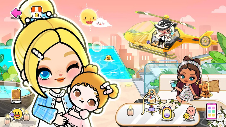 Aha World: Dolls Game for Kids_playmods.net