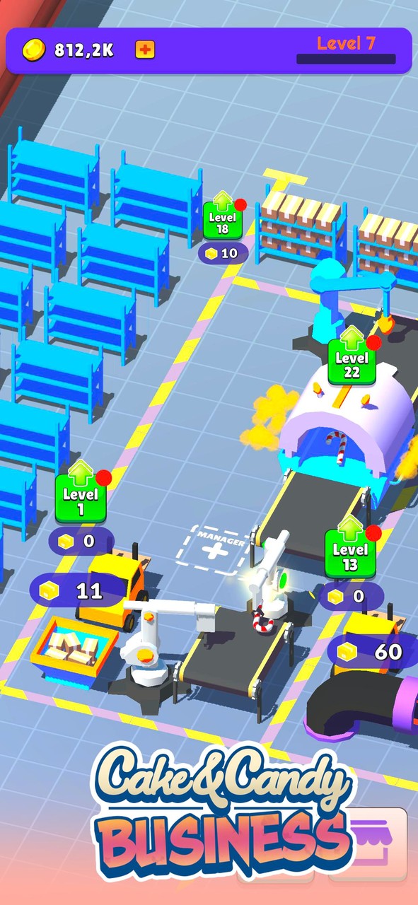 Idle Candy Factory - Tycoon_playmods.net