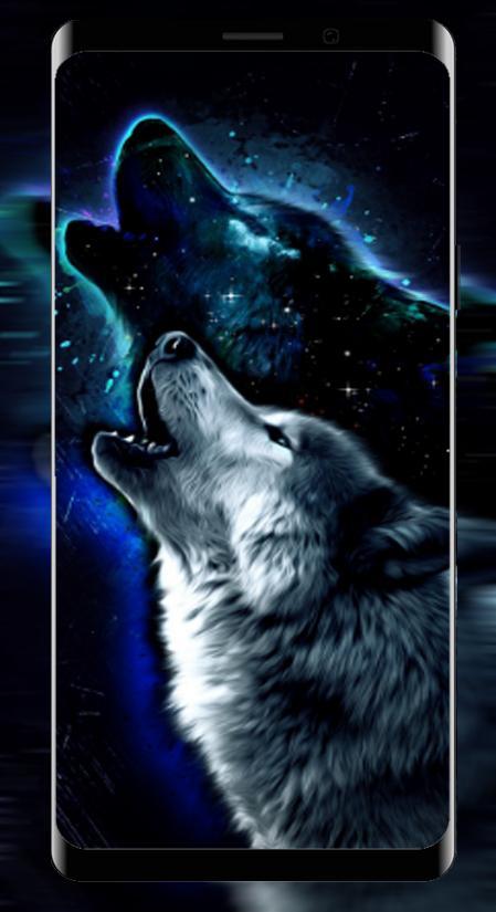 Wallpapers Wolf Dark Wolves HD_playmods.net