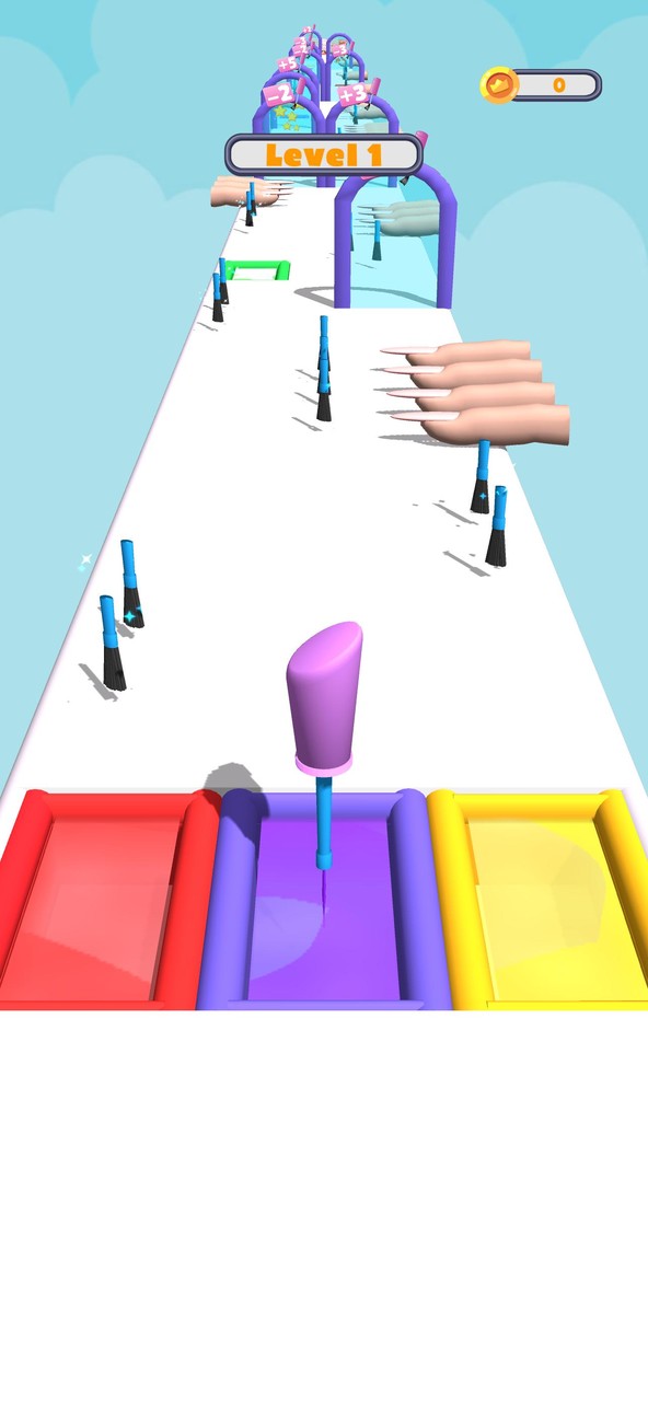 Nail Brush Runner!_playmods.net