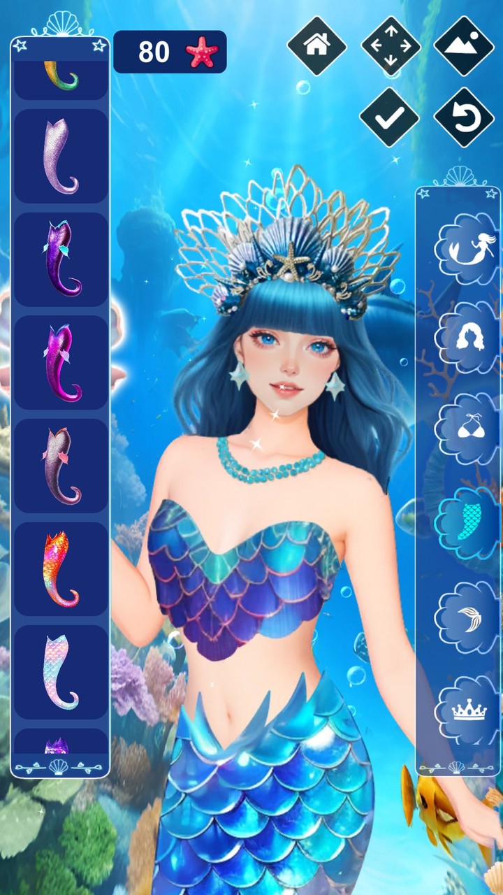 Mermaid Princess dress up_playmods.net