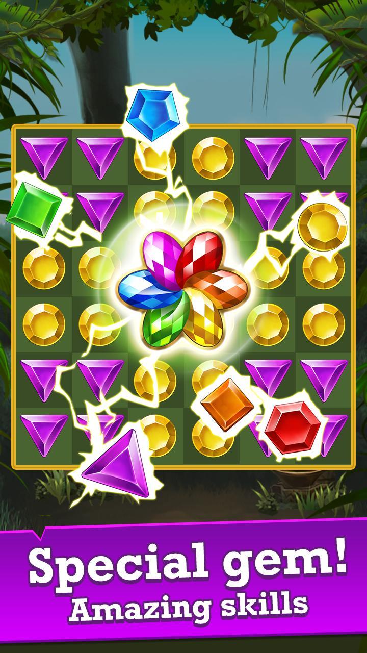 Jungle Gem Blast: Wild Jewels_playmods.net