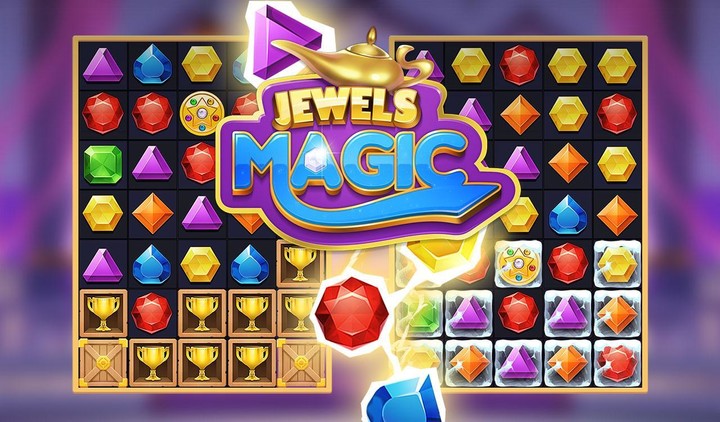 Jewels Magic: Queen Match 3_playmods.net