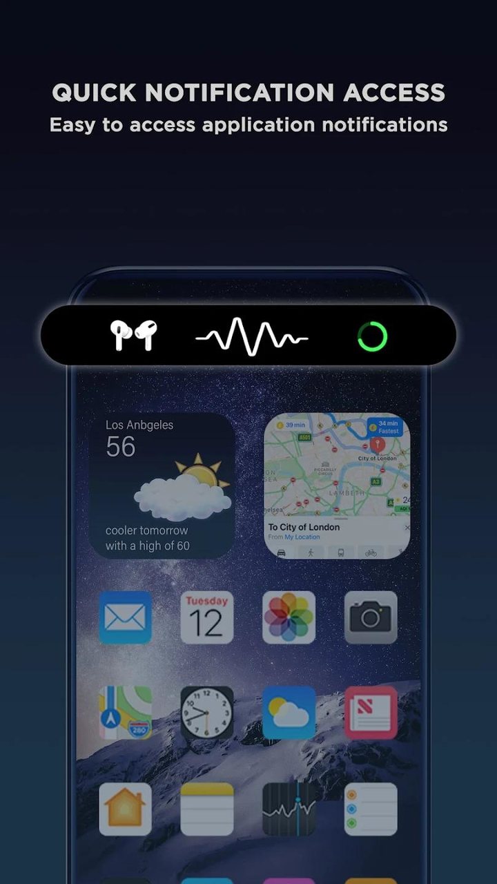 Dynamic Island - iOS 16 Notch_playmods.net
