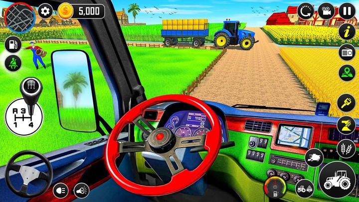 Real Tractor Driving Games 3D_playmods.net
