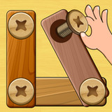 Wood Nuts & Bolts Puzzle_playmods.net