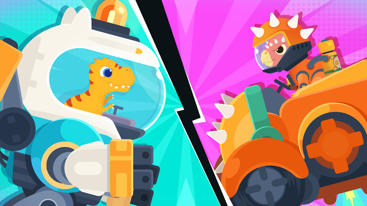 Dinosaur Dash Running Games(Unlock all vehicles) screenshot image 1_playmods.net