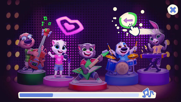 My Talking Tom Friends 2(Unlimited coins) screenshot image 5_playmods.net